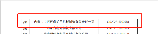 20231206095352_84518 喜报!qyh球友会官网巨鼎获国度高新技术企业认定